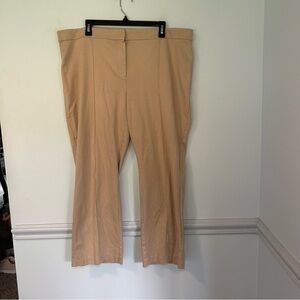 J. Jill Cotton Pointe Tan Dress Pants Size XL